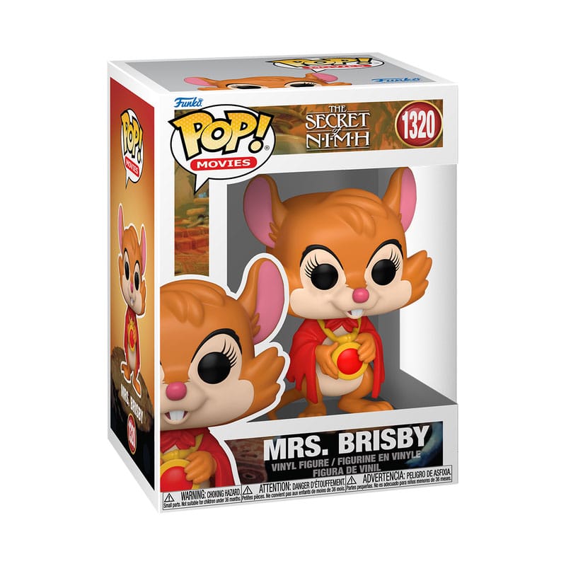 The Secret of NIMH POP! Movies Figura in Vinile Mrs. Brisby 9 cm - Funko