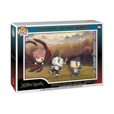 Jujutsu Kaisen POP Moments – Funko Pop! Itadori e Todo contro Hanami, 9 cm