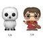 Harry Potter Bitty POP! 4-Pack – Harry, Ron, Hermione e Personaggio Misterioso, Mini-figure Funko da 2,5 cm