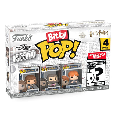 Harry Potter Bitty POP! Confezione da 4 Mini-figure in Vinile Hermione 2,5 cm Funko