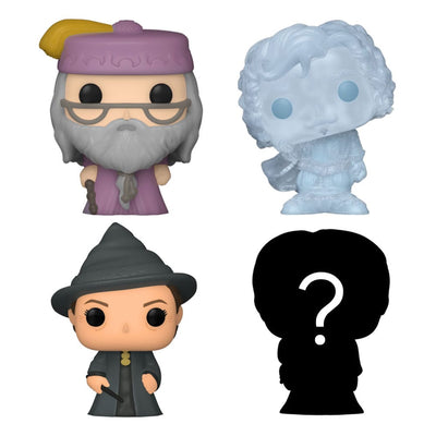 Harry Potter Bitty POP! 4-Pack – Dumbledore e altri, mini-figure da collezione Funko 2,5 cm