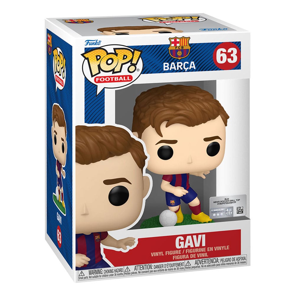 Funko POP! Football Barcelona Gavi figura in vinile 9 cm