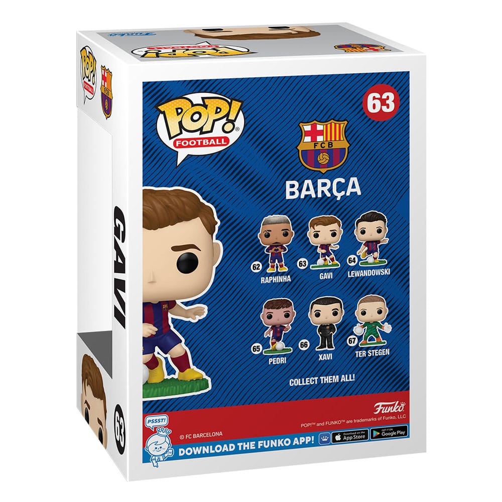 Funko POP! Football Barcelona Gavi figura in vinile 9 cm