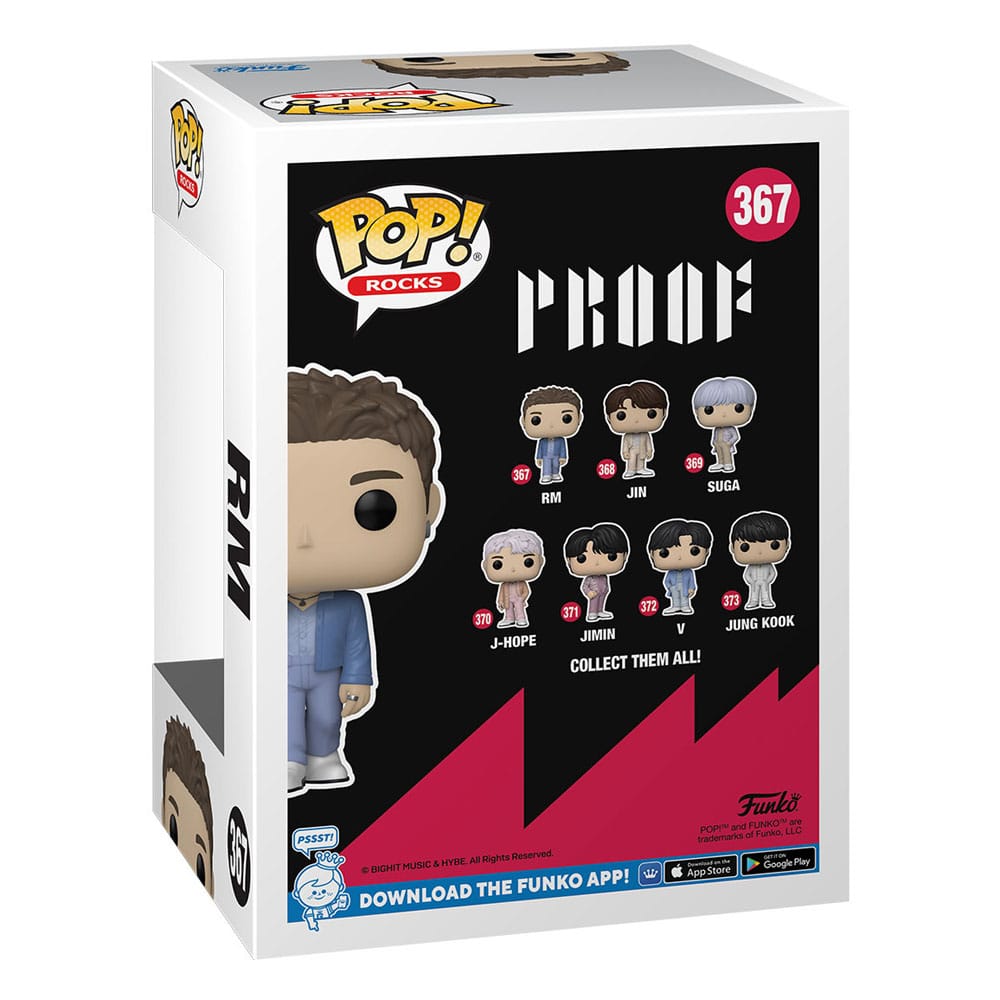 BTS POP! Rocks Figura in Vinile RM 9 cm - Funko