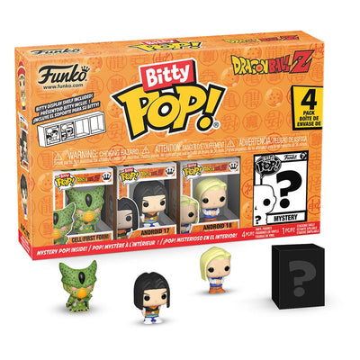 Dragon Ball Bitty POP! Serie 2 – Confezione da 4 Mini Figure in Vinile 2,5 cm Funko
