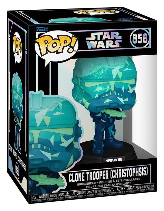 Star Wars POP! Vinyl Bobblehead Clone Trooper (Christophsis) 9 cm Funko