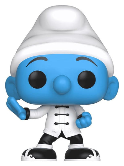 Funko POP! I Puffi - Hefty Puffo Edizione Esclusiva, Figura in Vinile 9 cm