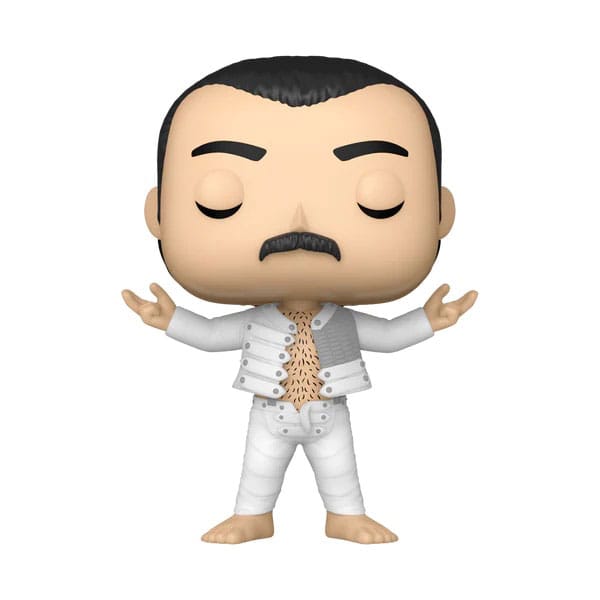 Queen POP! Rocks Figura in Vinile Freddie Mercury (I Was Born to Love You) 9 cm - Funko