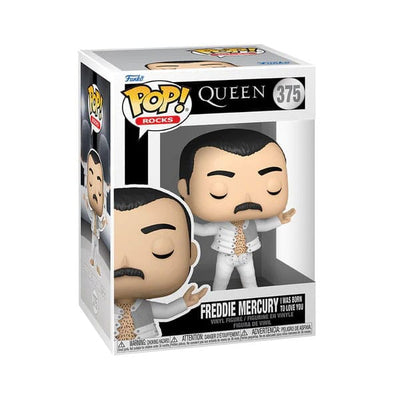 Queen POP! Rocks Figura in Vinile Freddie Mercury (I Was Born to Love You) 9 cm - Funko