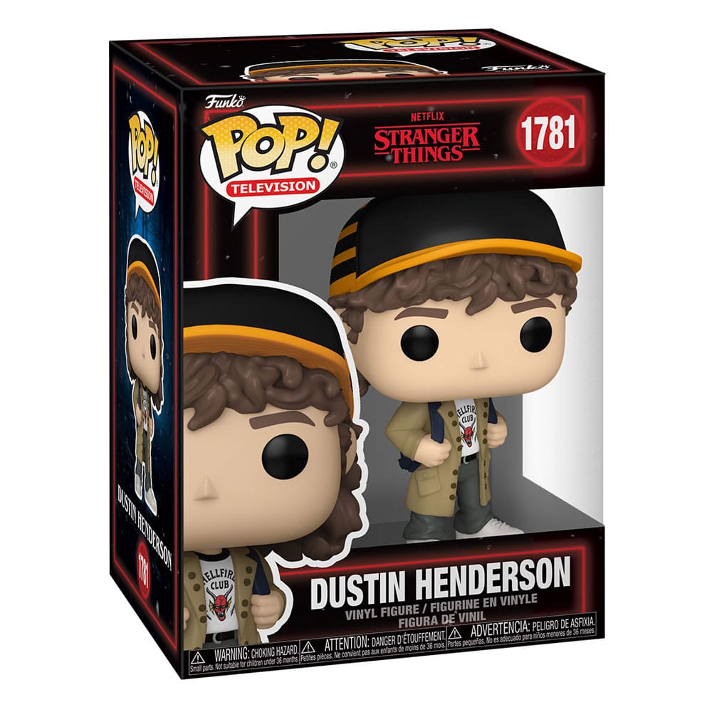 Stranger Things POP! Television Action Figure Dustin Henderson 9 cm Funko