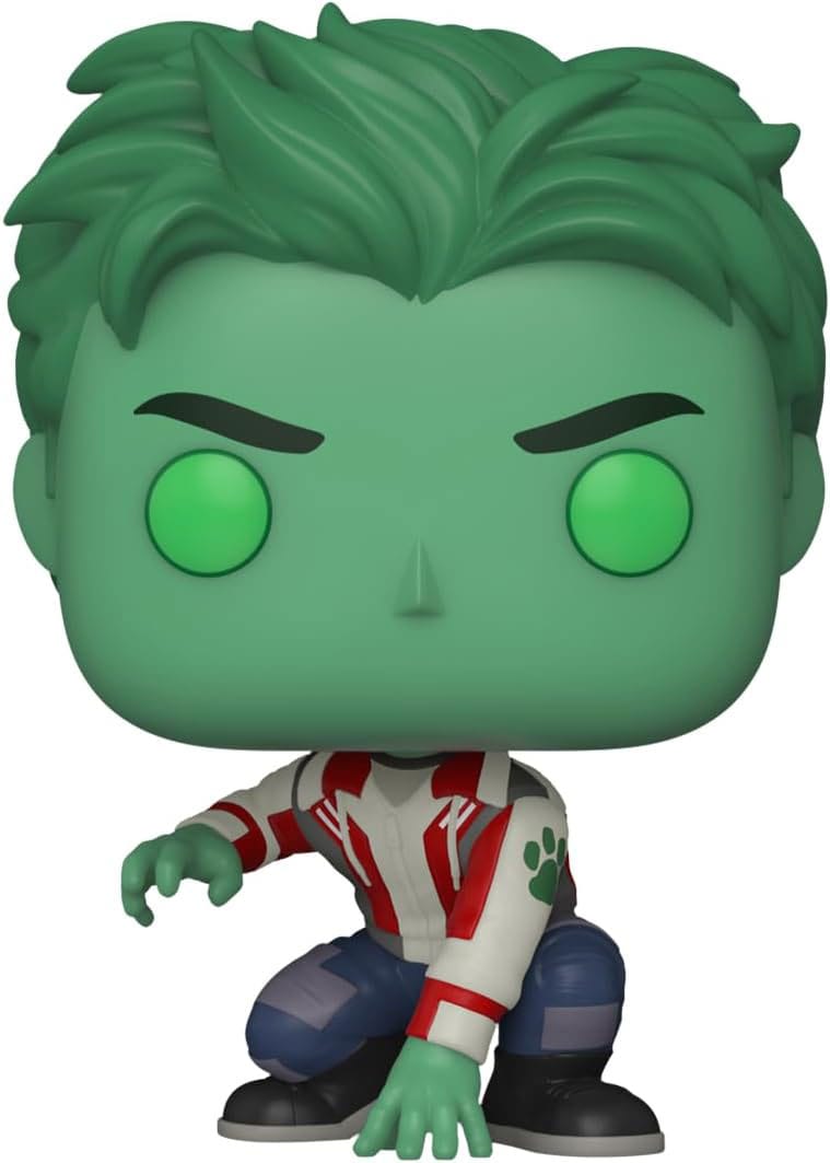 Funko POP! TV DC Comics Beast Boy - Figura in vinile 9 cm