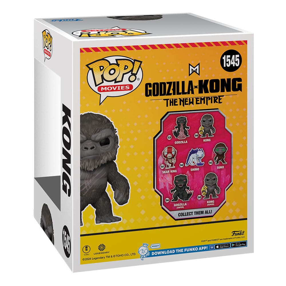 Godzilla vs Kong 2 Kong Oversized POP! Figura in vinile 15 cm - Funko