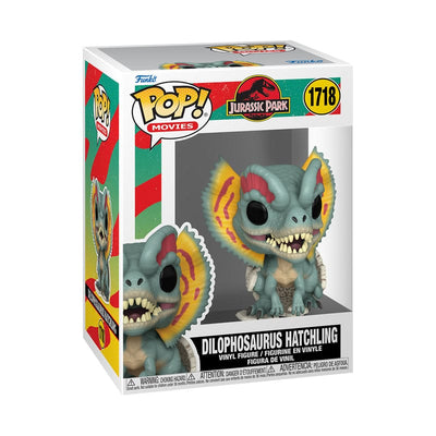 Funko POP! Movies Jurassic Park Hatchling Dilophosaurus – Figura in Vinile 9 cm