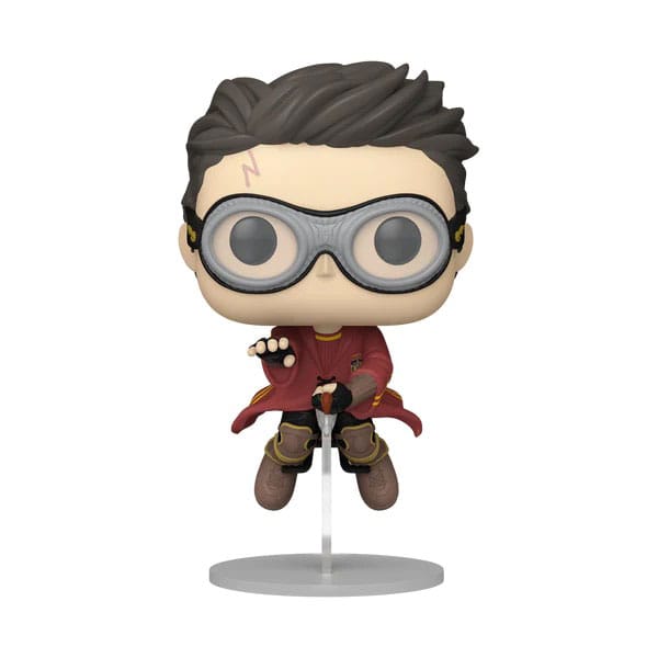 Funko POP! Movies Harry Potter Harry con Scopa (Quidditch) Figura in Vinile 9 cm