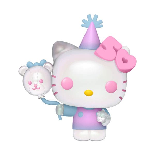 Hello Kitty con palloncini, figura in vinile POP! Sanrio 9 cm - Funko