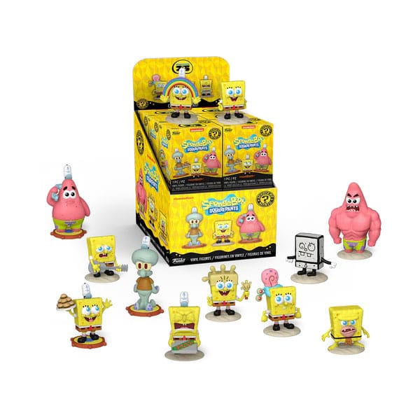 SpongeBob SquarePants Mini Figures 25th Anniversary Display da 5 cm con 12 Blind Box Funko