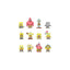 SpongeBob SquarePants Mini Figures 25th Anniversary Display da 5 cm con 12 Blind Box Funko