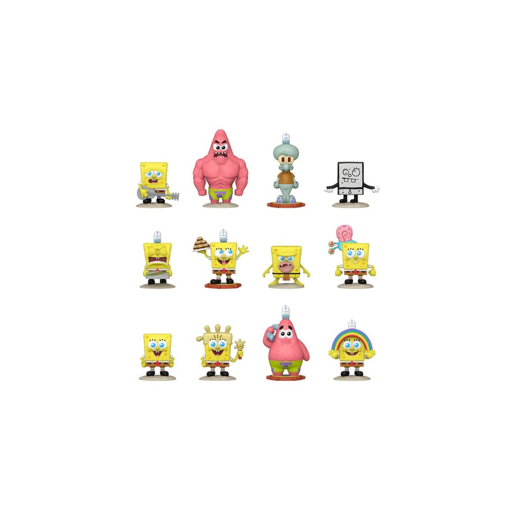 SpongeBob SquarePants Mini Figures 25th Anniversary Display da 5 cm con 12 Blind Box Funko