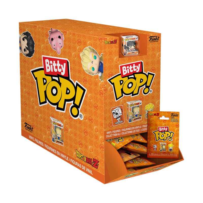 Dragon Ball Z Bitty POP! Figure in Vinile, Display da 32 Pezzi, 2,5 cm - Funko