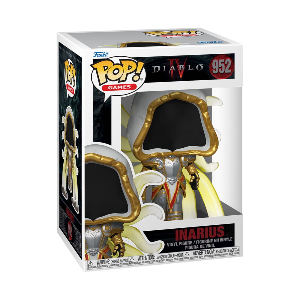 Diablo 4 Action Figure POP! Games Inarius 9 cm Funko