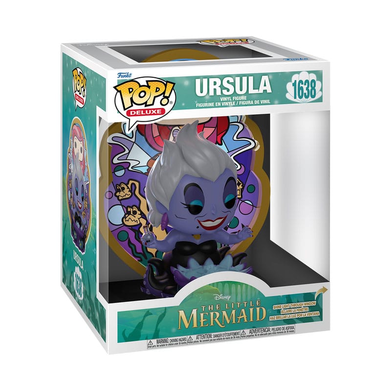 Funko POP! Deluxe Ursula (Vetro) - La Sirenetta - Figura in vinile 9 cm