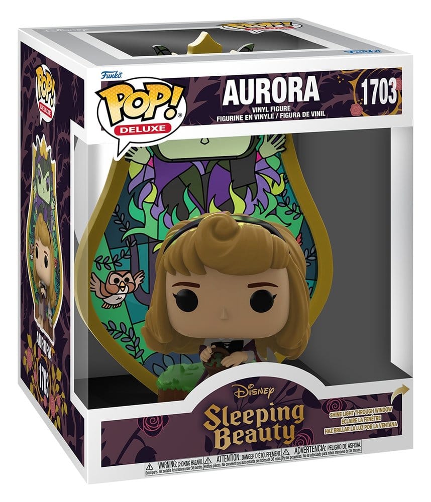 Funko POP! Deluxe Aurora (Vetro) 9 cm - Sleeping Beauty