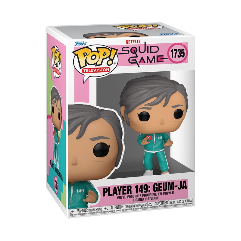 Squid Game POP! Television Figura in Vinile Stagione 3 Player 149: Geum-ja 9 cm - Funko