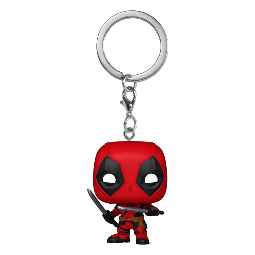 Deadpool 3 Funko POP! Portachiavi da esposizione, 12 pezzi, 4 cm