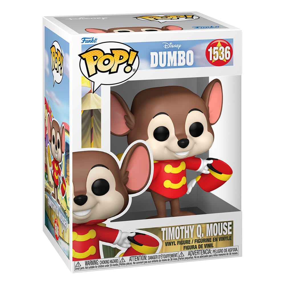 Timothy Q. Mouse POP! Disney Figura in Vinile Dumbo 9 cm Funko