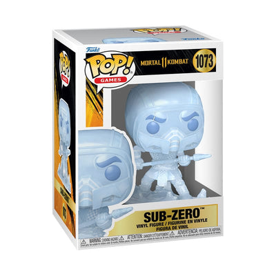Mortal Kombat POP! Games Figura in Vinile Sub-Zero 9 cm - Funko