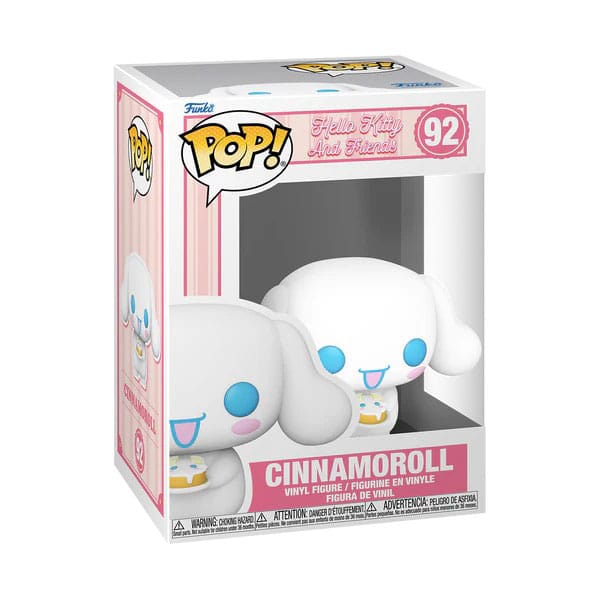 Cinnamaroll con Dessert - Figura in Vinile POP! Sanrio 9 cm Funko