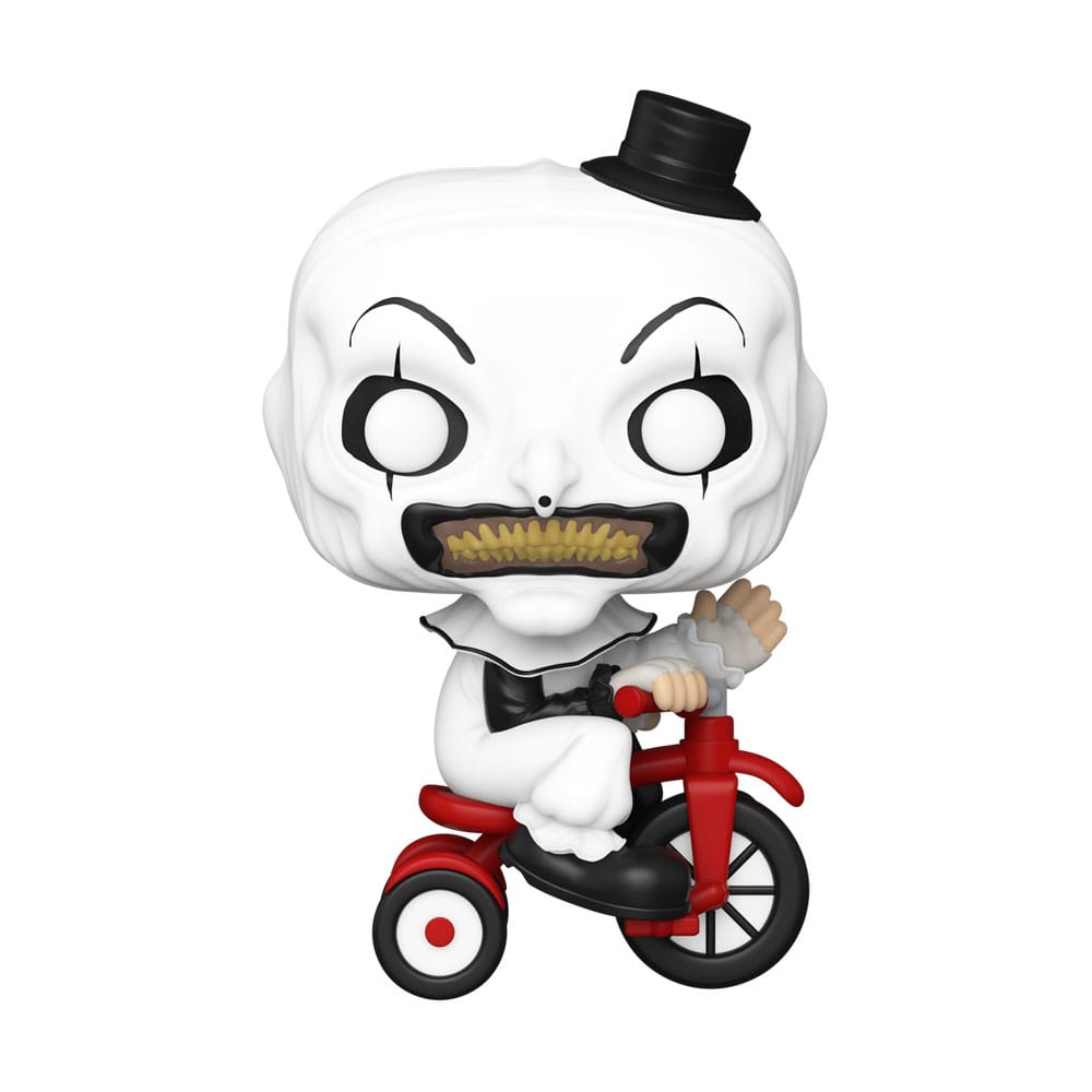 Funko POP! Movies Terrifier Art the Clown con Bicicletta Figura in Vinile 9 cm