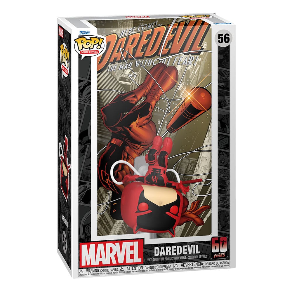 Daredevil 60° Anniversario POP! Comic Cover Figura in Vinile Daredevil #1 9 cm Funko