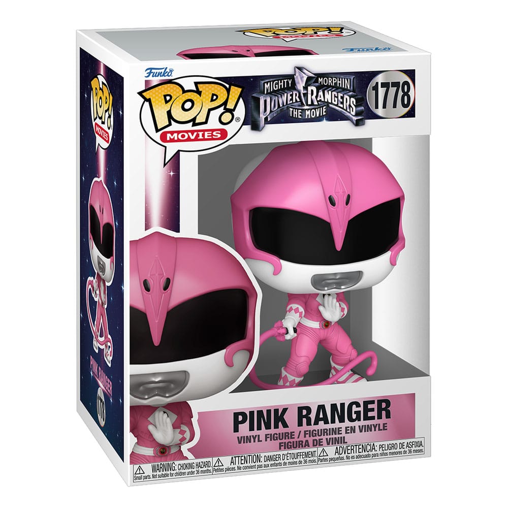 Mighty Morphin Power Rangers: The Movie - Pink Ranger, figura in vinile POP! Movies Funko 9 cm