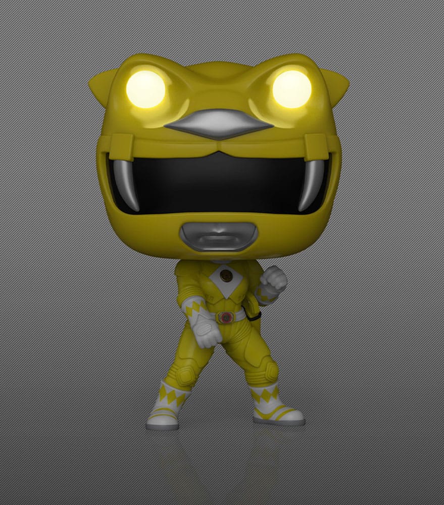 Mighty Morphin Power Rangers: The Movie POP! Movies Yellow Ranger (GITD) – Funko Figura in Vinile 9 cm