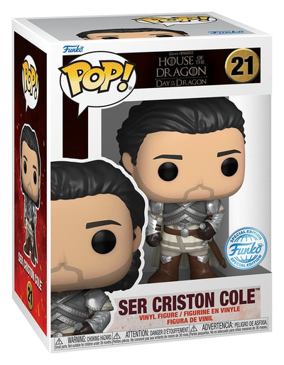 House of the Dragon POP! Figura in vinile Ser Criston Cole - Edizione esclusiva 9 cm Funko