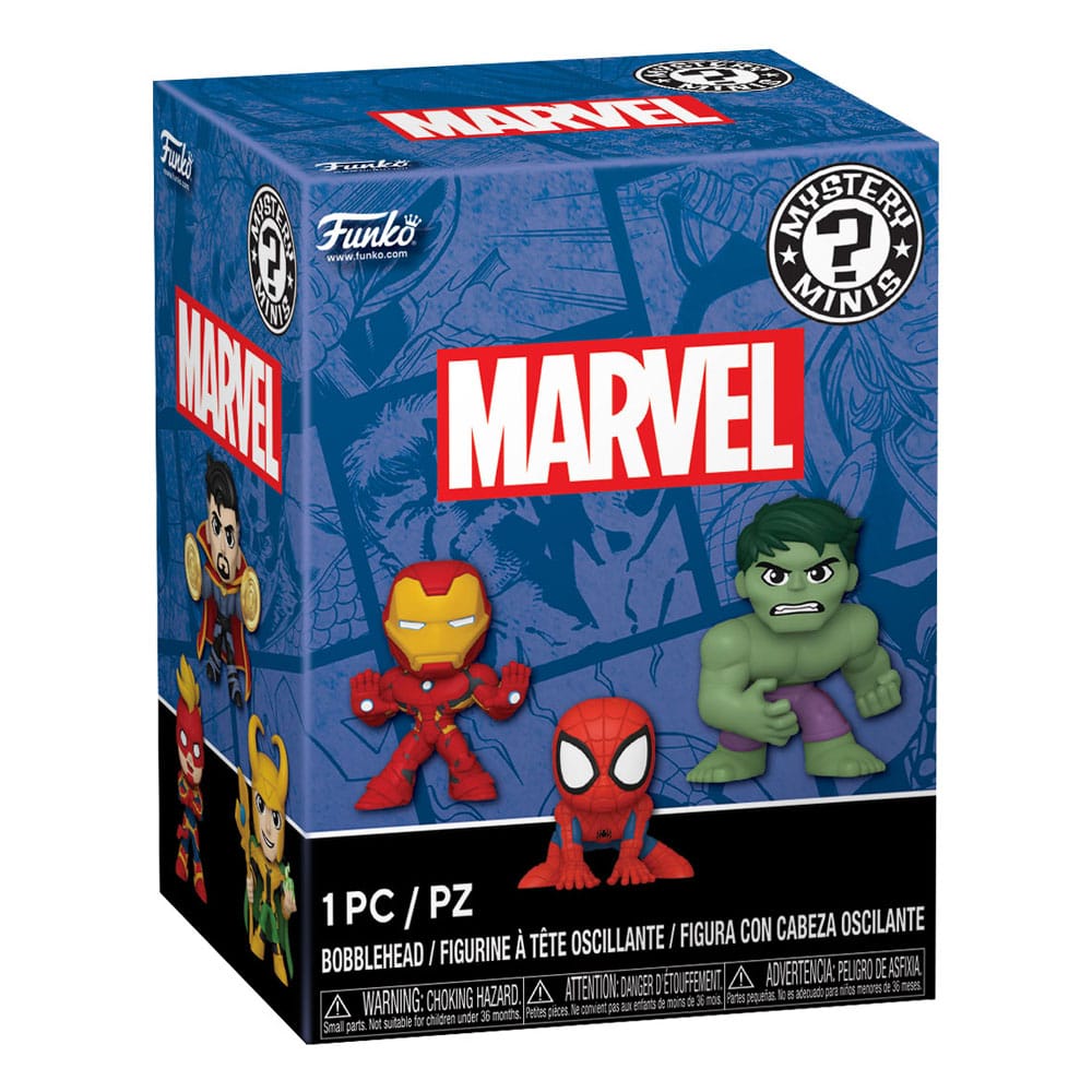 Marvel Mini Figure New Classics 5 cm Espositore da 12 Buste Misteriose - Funko