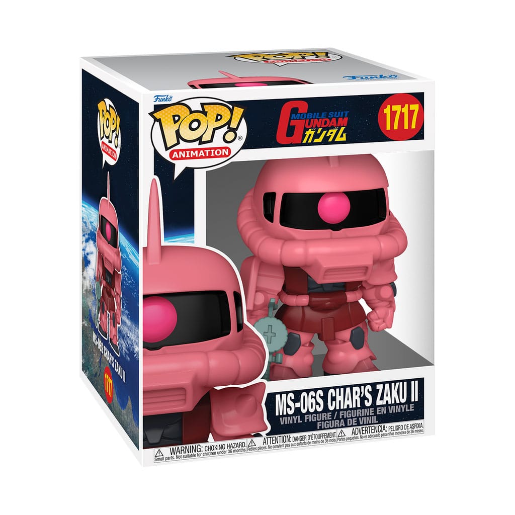 Gundam Oversized POP! Figura in Vinile CHARS ZAKU II 15 cm - Funko