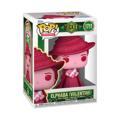 Funko POP! Wicked Valentines - Elphaba, Figura in Vinile 9 cm