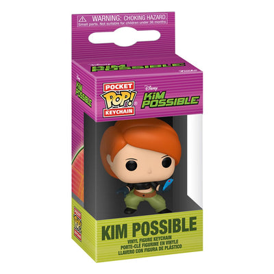 Kim Possible POP! Portachiavi in Vinile 4 cm – Espositore da 12 – Funko