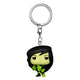 Kim Possible Shego Portachiavi POP! Vinyl 4 cm - Display 12 Pezzi Funko
