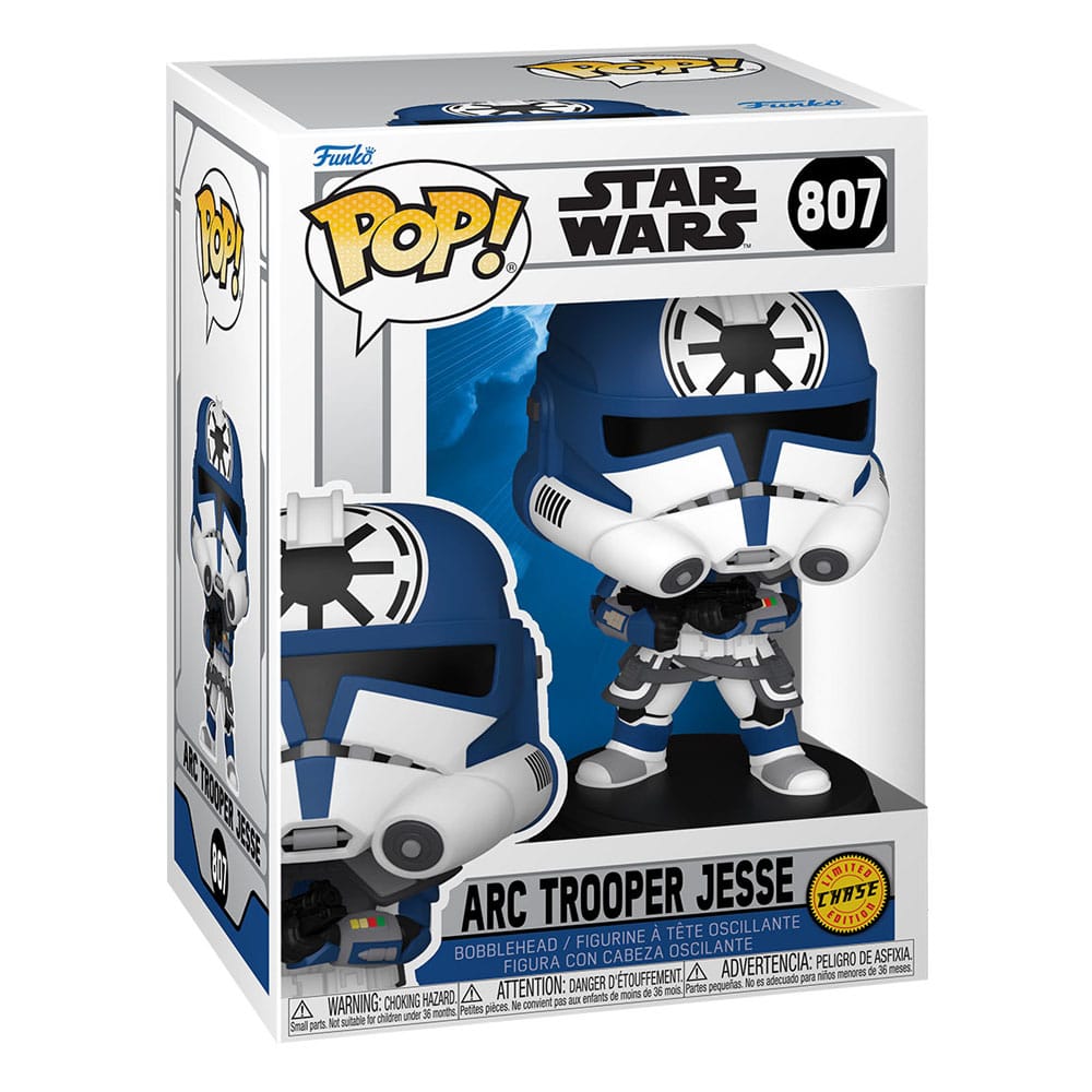 Star Wars POP! Figura bobblehead in vinile ARC Trooper Jesse con Chase Variant 9 cm - Funko