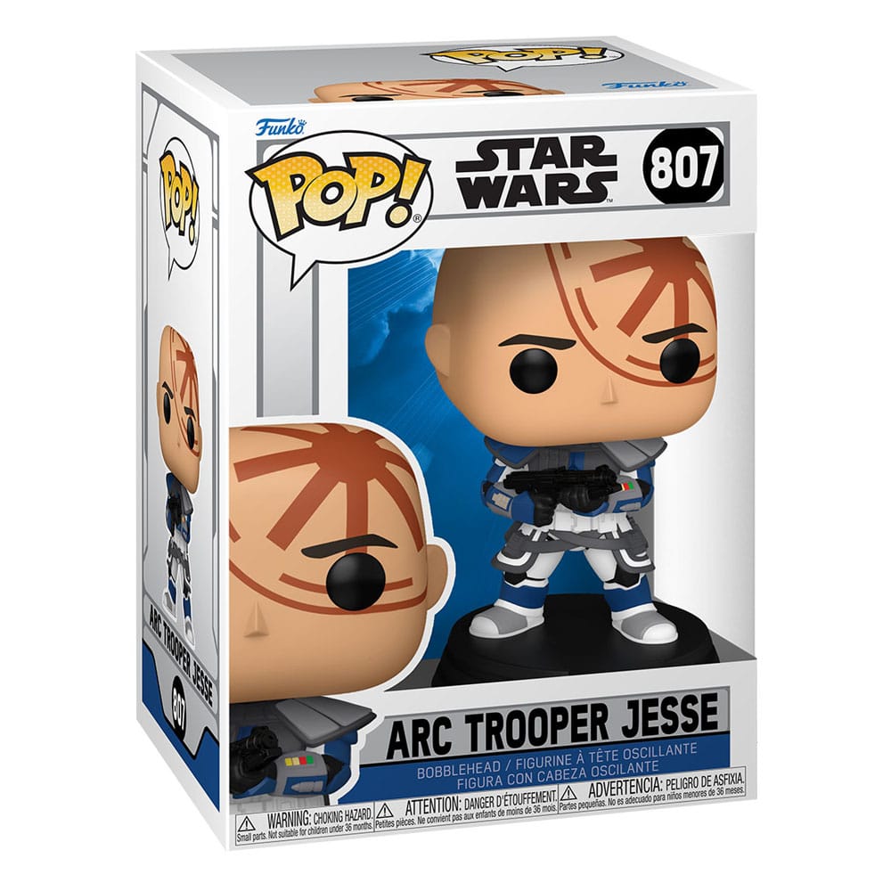 Star Wars POP! Figura bobblehead in vinile ARC Trooper Jesse con Chase Variant 9 cm - Funko