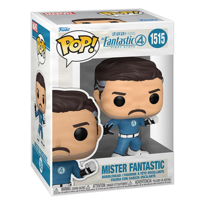 The Fantastic Four: First Steps POP! Marvel Figura in Vinile Mister Fantastic 9 cm Funko