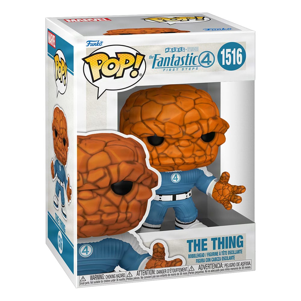 The Fantastic Four: First Steps POP! Marvel Figura in Vinile The Thing 9 cm - Funko