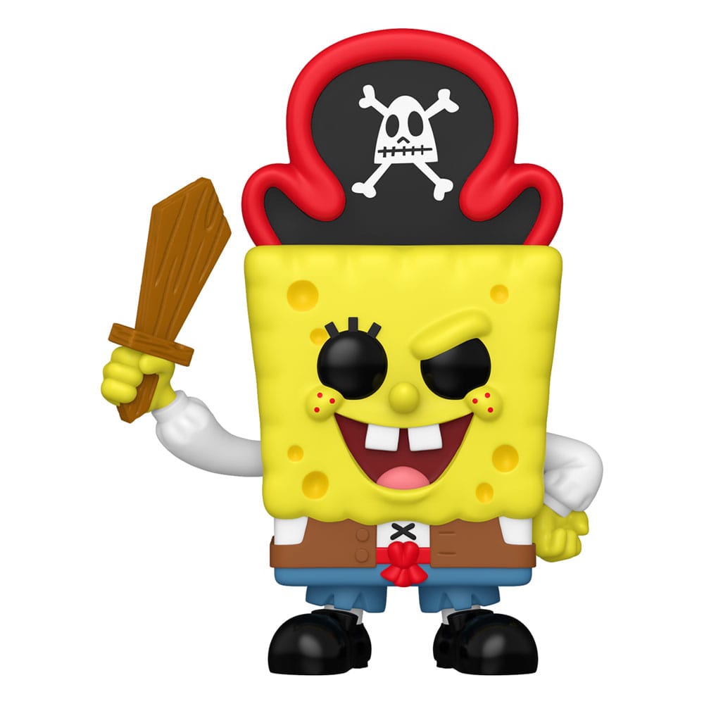 SpongeBob SquarePants POP! Figura in vinile SquarePants (Pirata) 9 cm - Funko