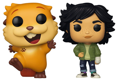 Funko POP! Hoppers Mabel Beaver con Chase - Figura in Vinile 9 cm (Assortimento da 6)