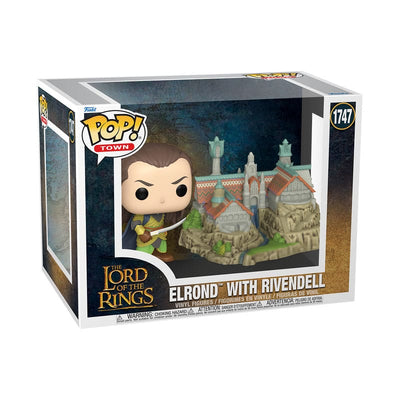 Il Signore degli Anelli POP! Town Figura in Vinile Elrond & Rivendell 9 cm - Funko