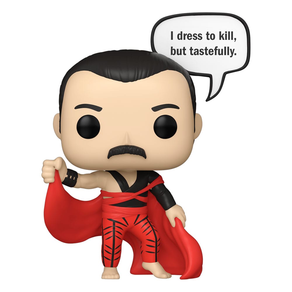 Queen POP! Rocks Freddie Mercury (I Dress to Kill) - Figura in vinile 9 cm Funko