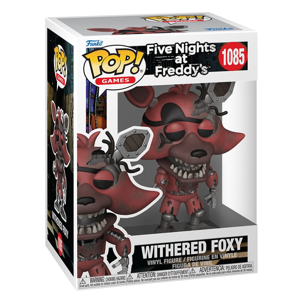 Five Nights at Freddy's POP! Figure in vinile Withered Foxy 9 cm Funko